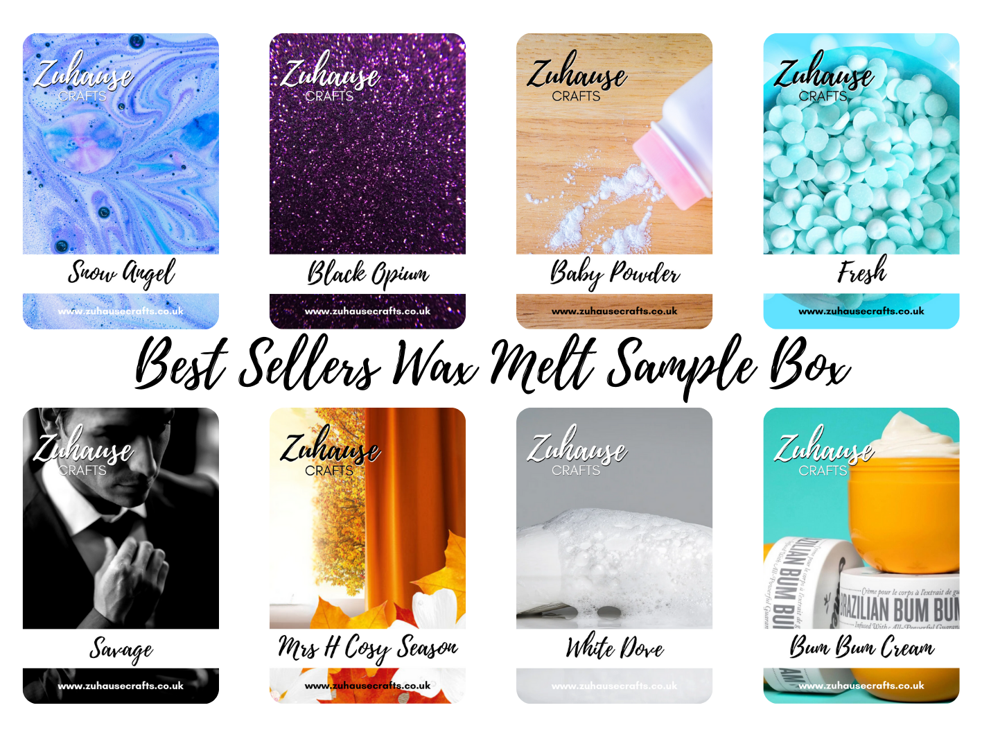 Best Sellers Wax Melt Sample Box